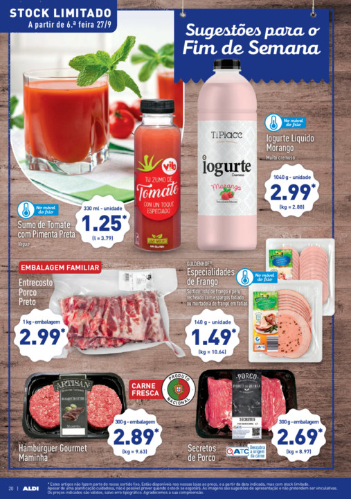 Antevisão Folheto ALDI Promoções a partir de 25