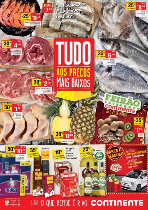 Antevisão Folheto CONTINENTE Promoções de 26 ma