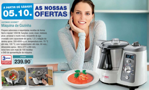 Robot de Cozinha, Aldi, a partir de 5 de Outubro