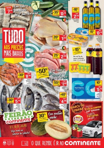 Antevisão Folheto CONTINENTE Promoções de 17 a 
