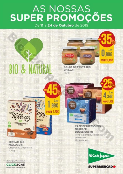 Antevisão Folheto EL CORTE INGLÉS Promoções de