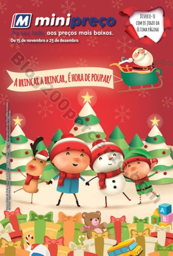 Antevisão Folheto MINIPREÇO Brinquedos Natal pro