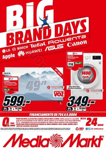 Folheto MEDIA MARKT Promoções de 11 a 20 feverei