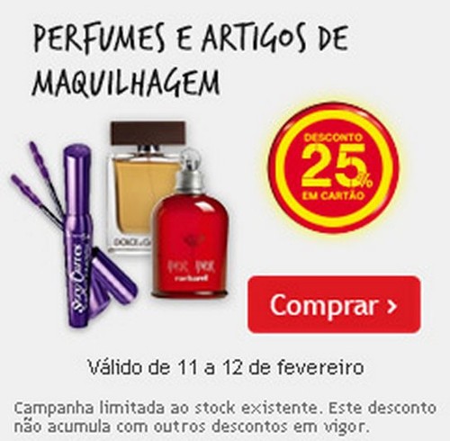 25% de desconto cartão | CONTINENTE | até 12 fevereiro