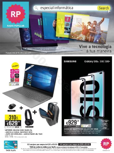 Antevisão Folheto RADIO POPULAR Promoções de 12