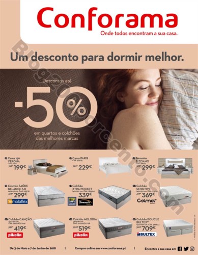 Antevisão Folheto CONFORAMA Promoções de 3 maio