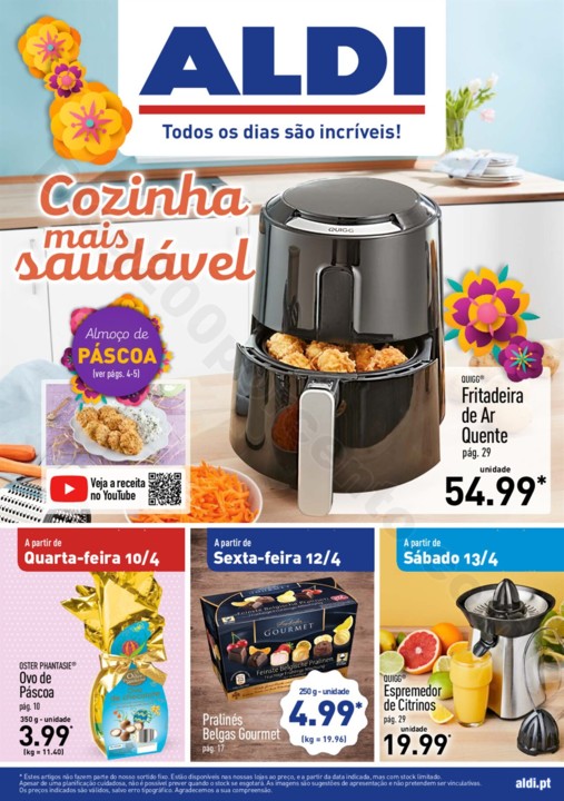 Antevisão Folheto ALDI Promoções a partir de 10