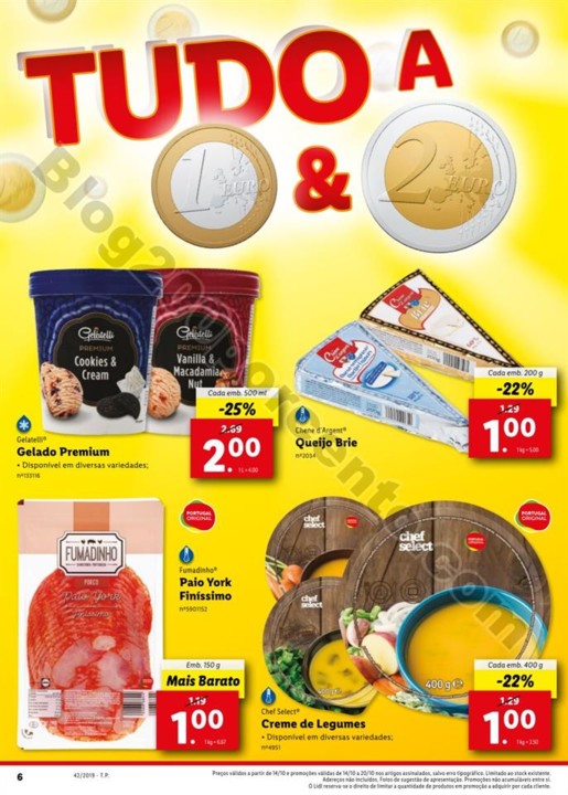 Antevisão Folheto LIDL Promoções de 14 a 20 out