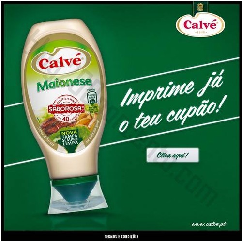 Vale de desconto de 1€, CALVE para imprimir