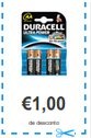Acumulação com vale | CONTINENTE | Duracell