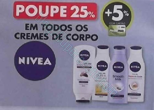 Acumulação 25% + 5% + Vale | PINGO DOCE | de 6 a 12 maio - Nivea