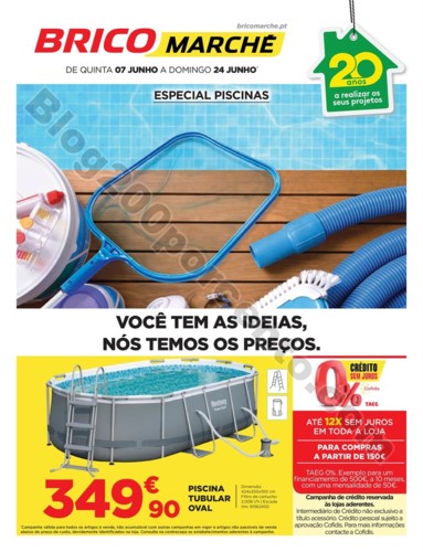 Antevisão Folheto BRICOMARCHÉ Promoções de 7 