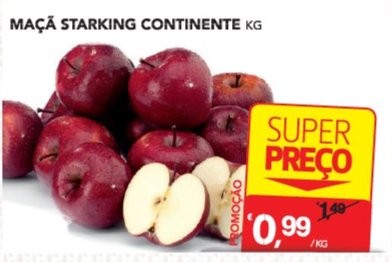 Acumulação Super Preço + 25% | CONTINENTE | Maçã