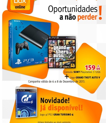 Promoção | BOX / JUMBO | Ps3 + Jogo