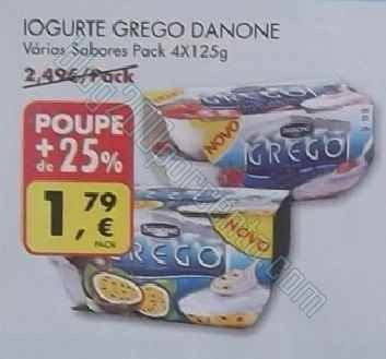 Acumulação 25% + Vale | PINGO DOCE | de 6 a 12 maio - Gregos da Danone