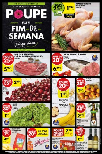 Antevisão Folheto PINGO DOCE Madeira Fim de seman