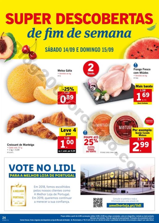 Antevisão Folheto LIDL Promoções a partir de 9 