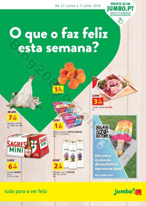 Antevisão Folheto JUMBO Promoções de 27 junho a
