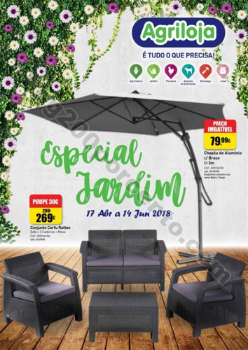 Antevisão Folheto AGRILOJA Especial Jardim promo