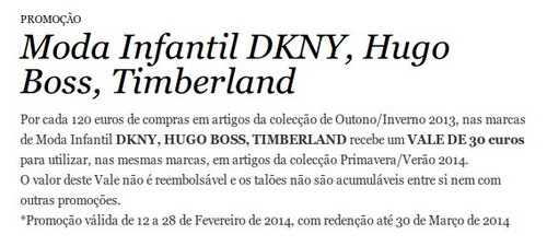 Oferta de vale 30€ em compras de 120€ | EL CORTE INGLÉS |