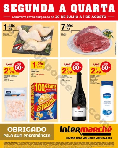 Antevisão Folheto INTERMARCHÉ Promoções de 30 