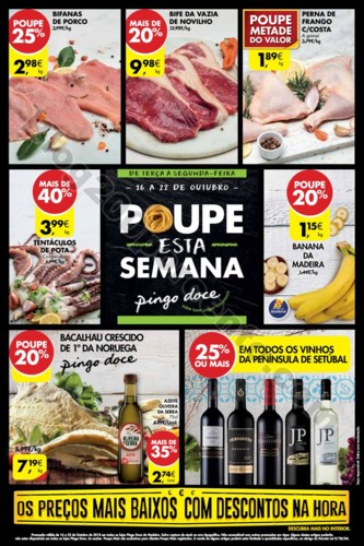 Antevisão folheto PINGO DOCE Madeira promoções 