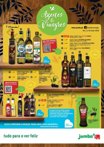 Antevisão Folheto extra JUMBO Azeites e vinagres 