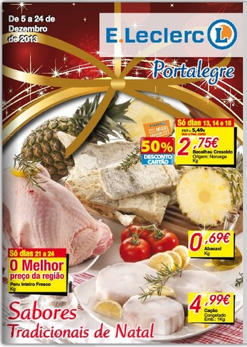 Antevisão Folheto | E-LECLERC | Portalegre de 5 a 24 dezembro
