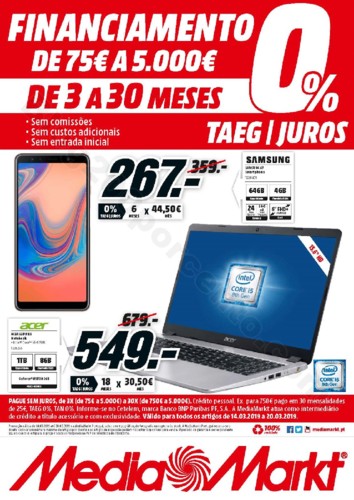 Antevisão Folheto MEDIA MARKT Promoções de 14 a
