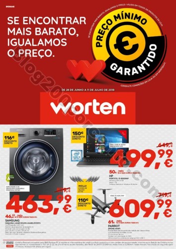 Antevisão Folheto WORTEN Promoções de 28 junho 