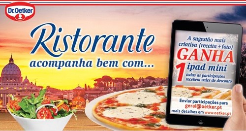 Ganha vales | DR  OETKER | até 31 março