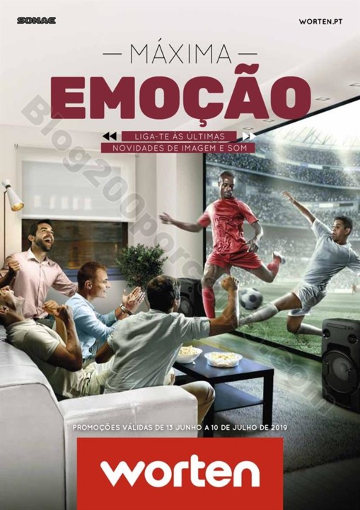 Antevisão Folheto WORTEN Especial Tv &amp; Audiio Pro