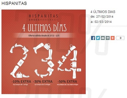 Até 50% extra | THE STYLE OUTLETS | Hispanitas até 2 de março