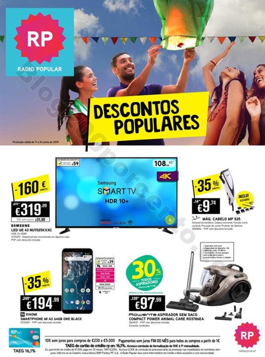 Antevisão Folheto RADIO POPULAR Promoções de 11