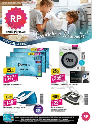 Antevisão Folheto RADIO POPULAR Promoções de 2 