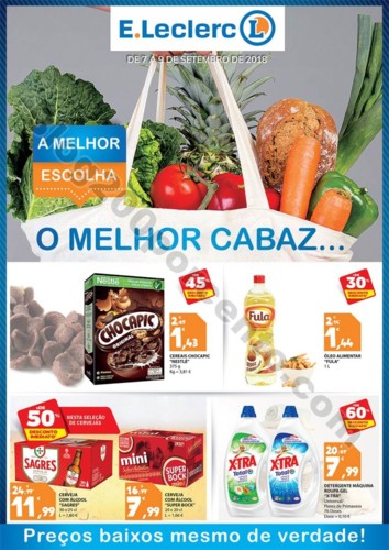 Antevisão Folheto E-LECLERC Fim de semana promoç