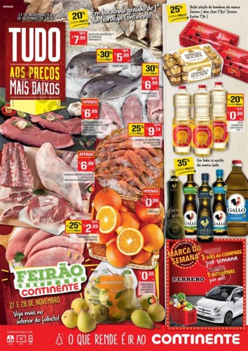 Antevisão Folheto CONTINENTE Promoções de 27 no