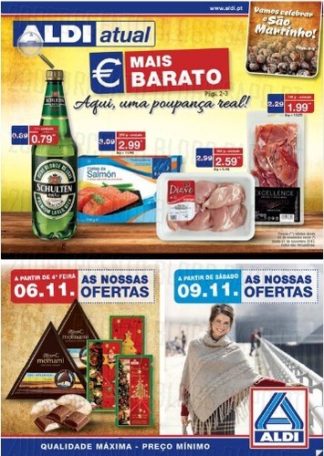 Novo Folheto | ALDI | a partir de 6 novembro