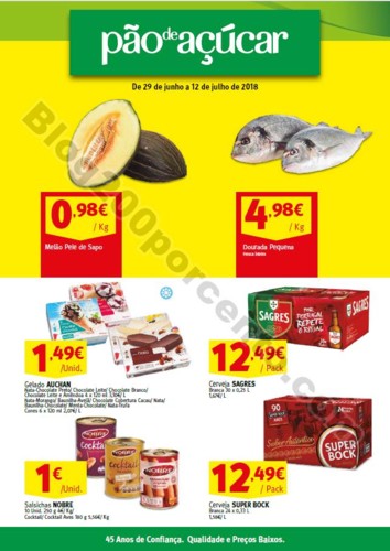 Antevisão Folheto PÃO DE AÇÚCAR promoções de