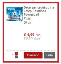Acumulação | CONTINENTE | Finish de 25 a 26 janeiro