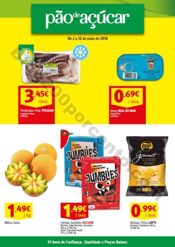 Antevisão Folheto JUMBO - PÃO DE AÇUCAR promoç