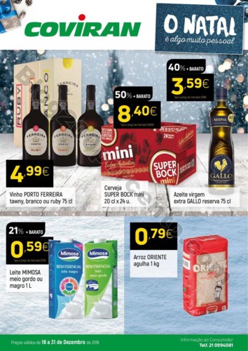 Antevisão Folheto COVIRAN Promoções de 18 a 31 