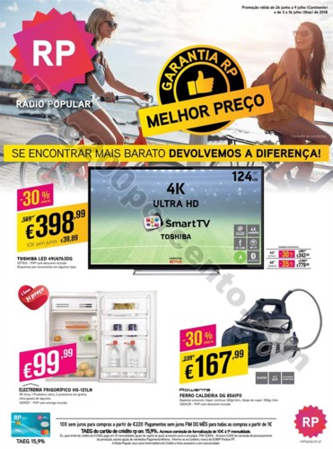 Antevisão Folheto RADIO POPULAR Promoções de 26