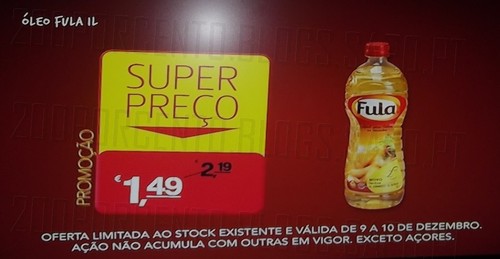 Super Preço | CONTINENTE | Óleo Fula 9 e 10 dezembro