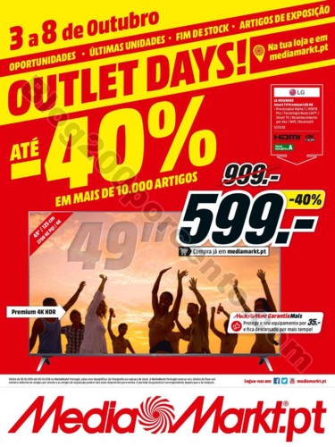 outlet media markt promoções de 3 a 8 outubro p1