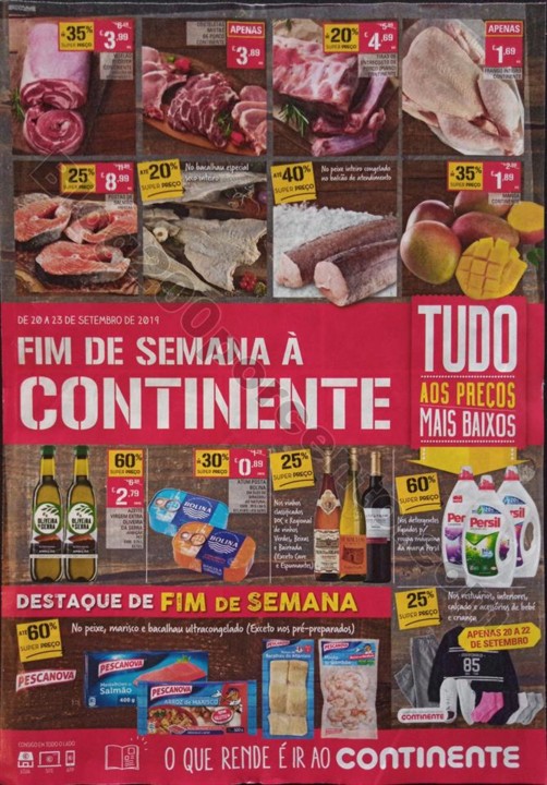 folheto continente fim de semana 20 a 23 setembro_