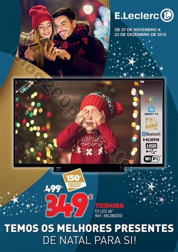 Bazar E-LECLERC Natal promoções 27 novembro p1.j