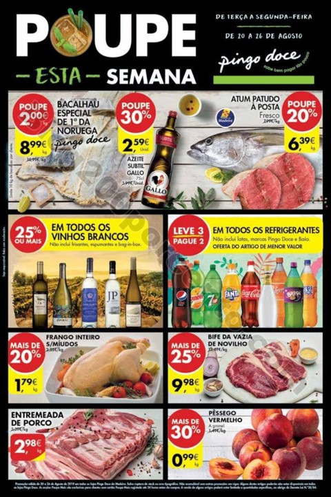 Antevisão Folheto PINGO DOCE Madeira Promoções 