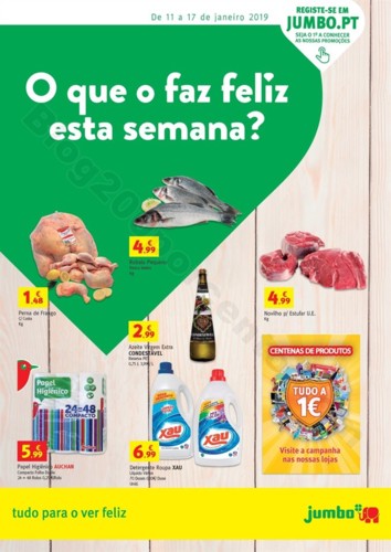Antevisão Folheto JUMBO Promoções de 11 a 17 j