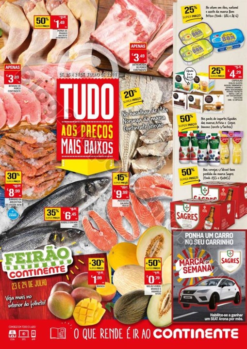 Antevisão Folheto CONTINENTE Promoções de 23 a 